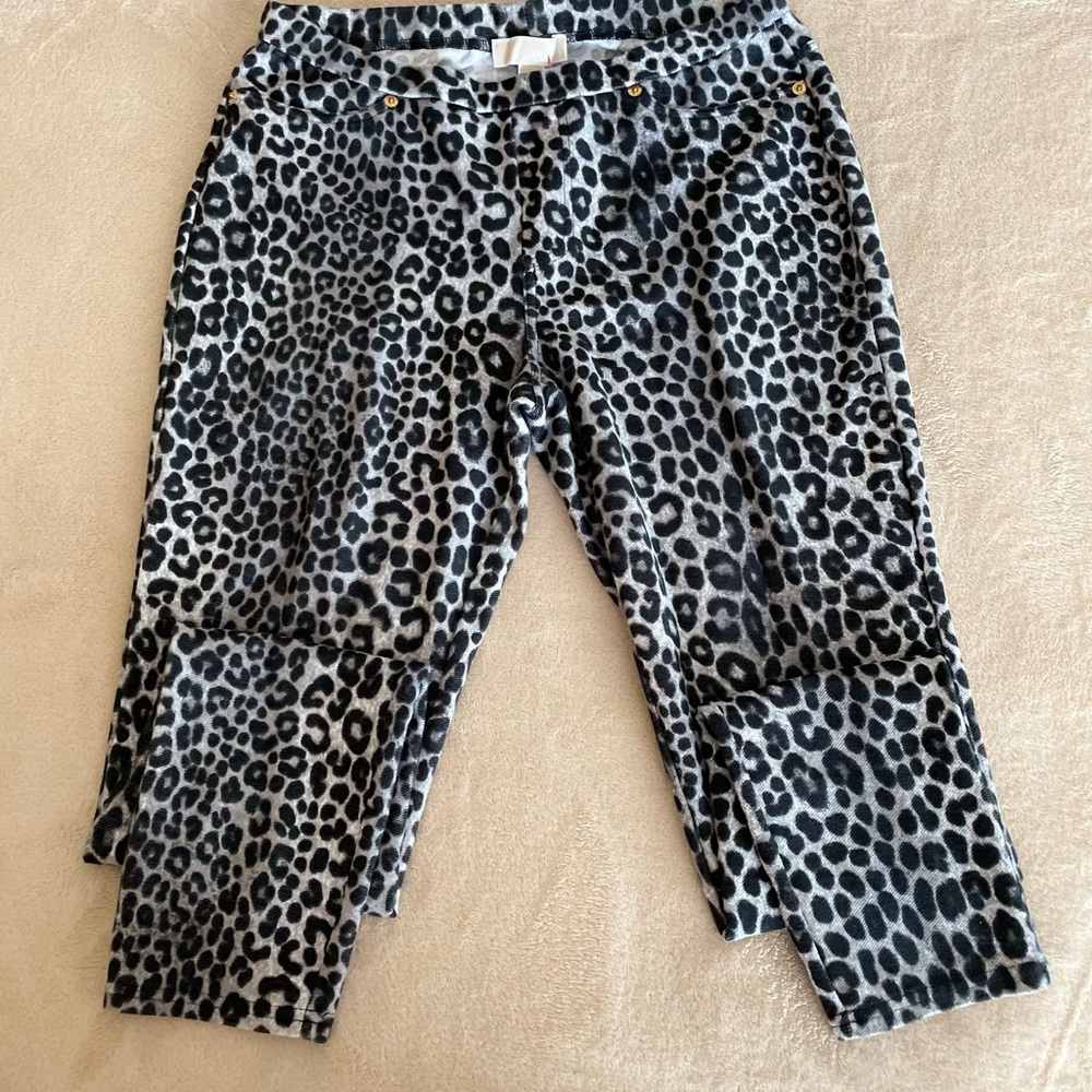 Michael Kors Animal Print Leggings - Size M - Picture 6 of 14